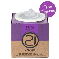 Gel Strong Branco Brilho